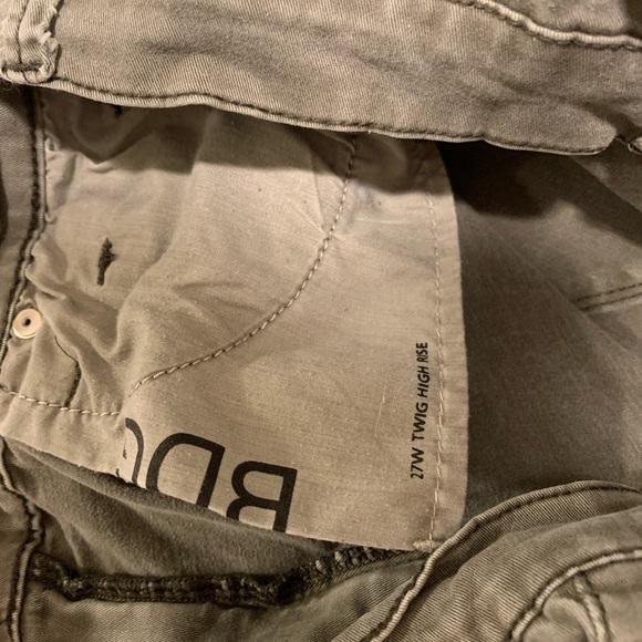 Urban Outfitters High Rise BDG Moss Green Jeans - Picture 3 of 3